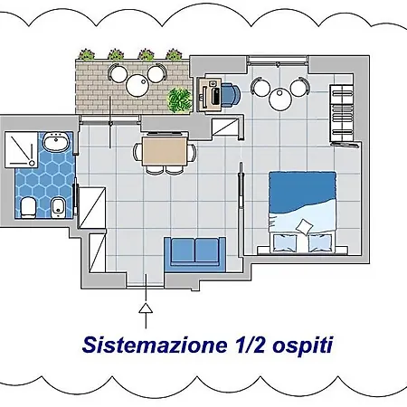 Poly's House Alojamento de Acomodação e Pequeno-almoço Torre Annunziata